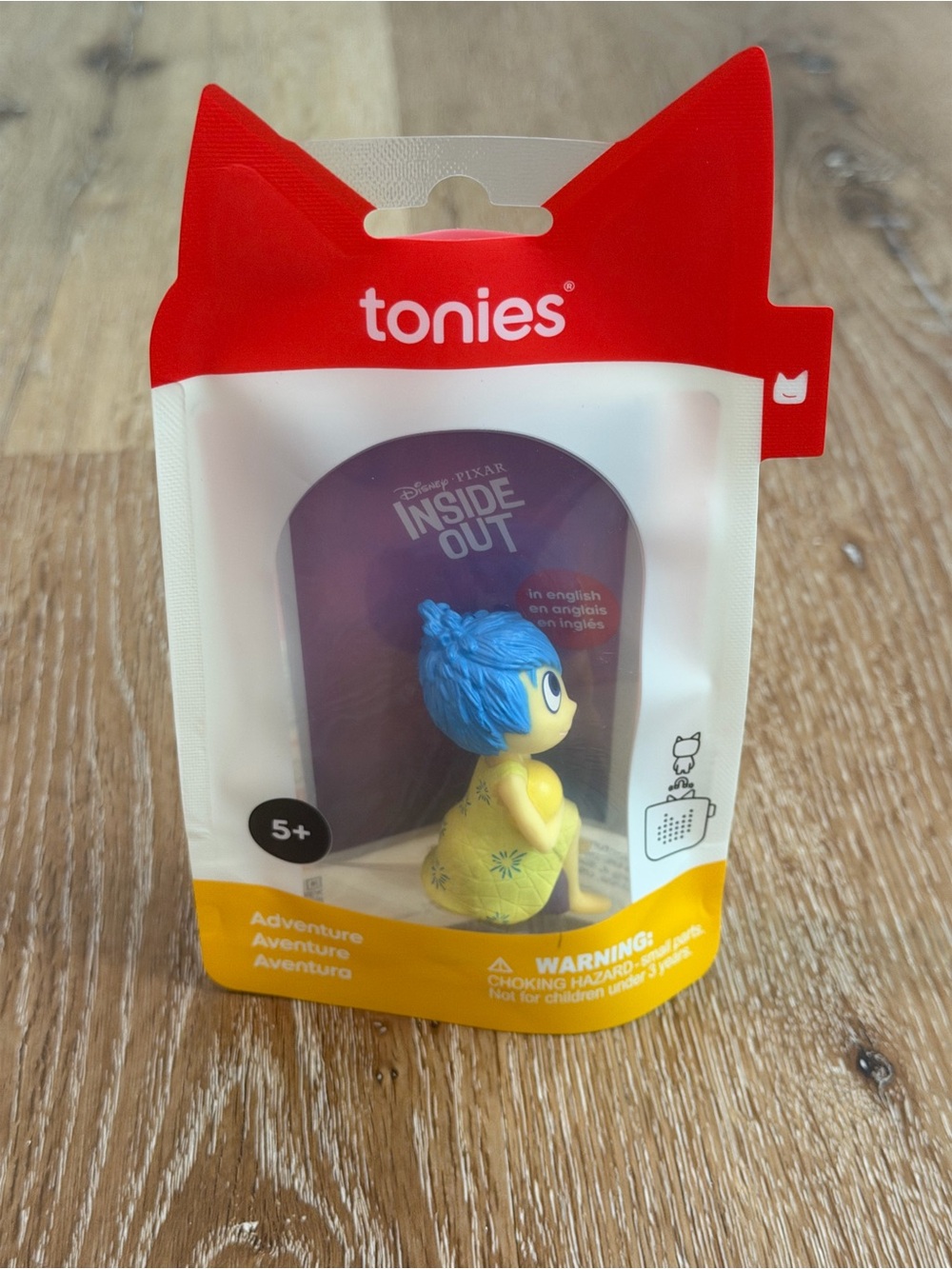 Tonies Disney Pixar Inside Out Joy Tonie - Yellow & Blue